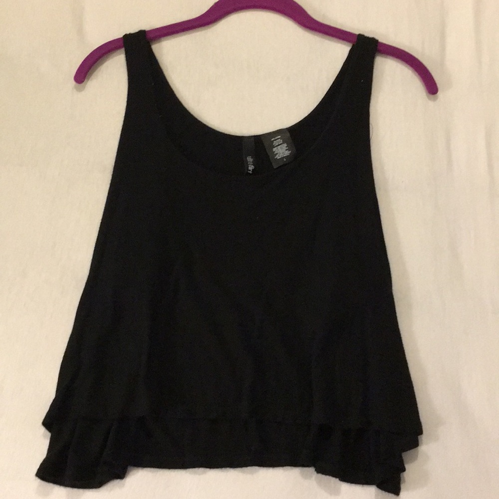 Black Crop Top